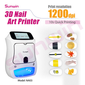 Impresora de Uñas Portátil Profesional Inteligente Eléctrica Sunwin NA03, Manicura en 10 Segundos, Control Inalámbrico por WiFi, Gel para Uñas - Product Image 4