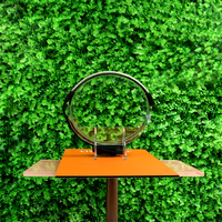 Luminaire solaire LED d'extérieur personnalisé écologique Présentoir portable pliable et rotatif recyclable