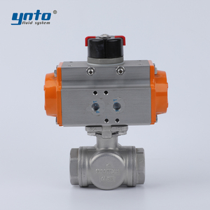 High Temperature Corrosion Resistant Pneumatic <strong>Ball</strong> <strong>Valve</strong> Industrial for Water Gas Oil Media OEM Customizable Ss 316 <strong>Ball</strong> <strong>Valves</strong> - Product Image 3