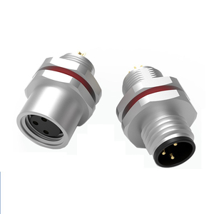 Không thấm nước hàng không kết nối ổ cắm và cắm 3pin Nam + Nữ M8 kết nối 2pin 3pin 4 pin 5pin 6pin 8Pin tròn kết nối - Product Image 1