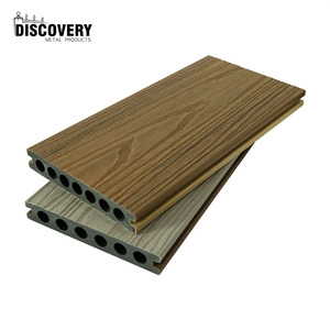 <span class=keywords><strong>Suelo</strong></span> de Madera Compuesta para Terraza, Resistente al Agua, Coextruido Europeo, para Uso en Exteriores, Material Compuesto de Madera y Plástico Cepillado - Product Image 1