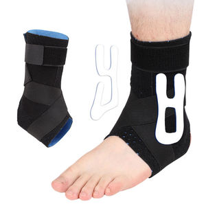 Attelle de cheville en néoprène avec attelle bionique détachable, support postopératoire pour entorse et blessure, manchon de cheville - Product Image 1
