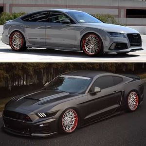 Ruedas Forjadas Cóncavas Sy-1033 de 2 Piezas, 20 22 24 26 Pulgadas, Pulimentadas, 5x120 5x112 5x114.3 para Autos de Carreras M2 F80 F82 F90 F92 <span class=keywords><strong>F91</strong></span> M8 - Product Image 5