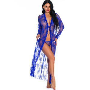 Traje <span class=keywords><strong>de</strong></span> lencería Sexy <span class=keywords><strong>de</strong></span> una pieza para <span class=keywords><strong>mujer</strong></span>, <span class=keywords><strong>ropa</strong></span> interior Sexy <span class=keywords><strong>de</strong></span> encaje, vestido erótico dividido - Product Image 3