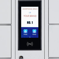 Estación de Carga para Teléfonos Móviles Inteligente WLAN W-CL23, con Cerradura Electrónica, Protección por Contraseña y Ranura para Monedas