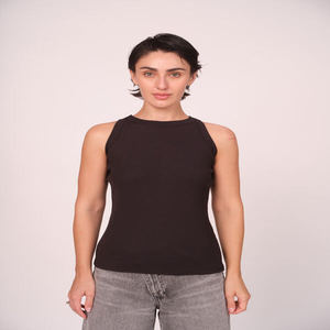 Camiseta sin mangas informal para mujer, camiseta clásica sin mangas, suave y transpirable, para uso diario, Top básico de verano, ropa cómoda y elegante - Product Image 2