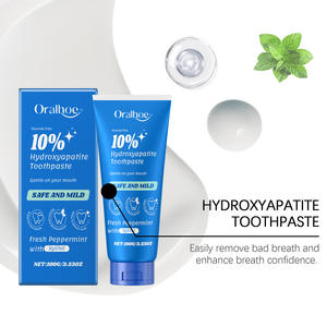 Tiktok Hot Sûr et doux Protège les dents contre le blanchiment et le lustre Dentifrice à la menthe poivrée - Product Image 4