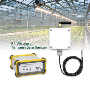 Système de capteur de température numérique sans fil avec utilisation intérieure/extérieure, fonctionne sur piles, indice de protection IP65 - Product Image 1