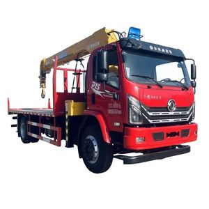 Grúa Móvil de Pluma Recta Dongfeng de 8-10 Toneladas, Grúa de Elevación en Stock con Precio de Fábrica al por Mayor - Product Image 1