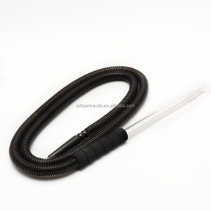 Factory Wholesale Frosted Plastic <strong>Hookah</strong> Accessories Disposable Shisha <strong>Pipe</strong> with Glass Handle and <strong>Hookah</strong> Shisha Hose - Product Image 4