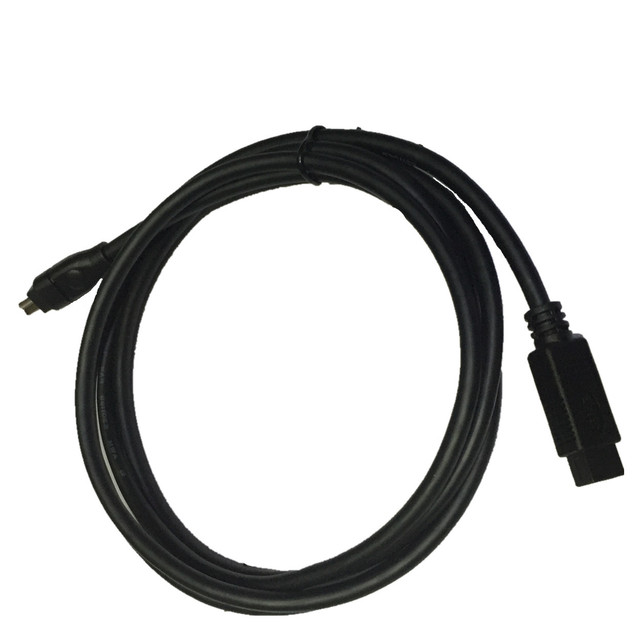 Black IEEE 1394 Firewire 800 to Firewire 400 Cable, 9 Pin to 4Pin Male/Male 6FT/10ft/15ft