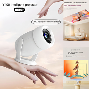Projecteur portable Y400 Android 13 1080P avec cardan 240°, WiFi 6, BT5.0, léger (730g), pour <span class=keywords><strong>home</strong></span> cinéma, écran 300 pouces, autonomie 4-5h, 4 Go RAM/4 Go ROM - Product Image 5