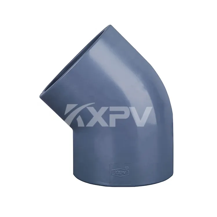 Kunststoff CPVC PVC Rohr 135 Grad Winkel verbinder rohr für die Industrie