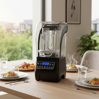 Licuadora Comercial Multifuncional Industrial de Alta Gama para Smoothies y Frutas