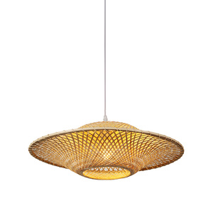 Modern Stainless Steel Rattan Ring Pendant <b>Light</b> Adjustable Height <b>Chandelier</b> Living Room Dining Hotel Mall E26 LED Remote - Product Image 4