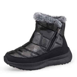 Latest <strong>women</strong> <strong>s</strong> big size 43 44 45 <strong>boots</strong> waterproof winter snow <strong>boot</strong> zip <strong>low</strong> price mid-top best suppliers guangzhou export oem - Product Image 6