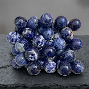 Esfera de Sodalita Azul Natural, Precio de Fábrica al por Mayor, Bola de Cristal Pulida y Grabada, Decoración para el Hogar, Regalo - Product Image 3