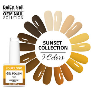 BeiEn 18mL 20ml <span class=keywords><strong>Esmalte</strong></span> de gel UV/LED personalizable <span class=keywords><strong>Esmalte</strong></span> de barniz <span class=keywords><strong>amarillo</strong></span> de alto pigmento para salón de <span class=keywords><strong>uñas</strong></span> OEM/ODM Venta al por mayor Kilogramo - Product Image 3