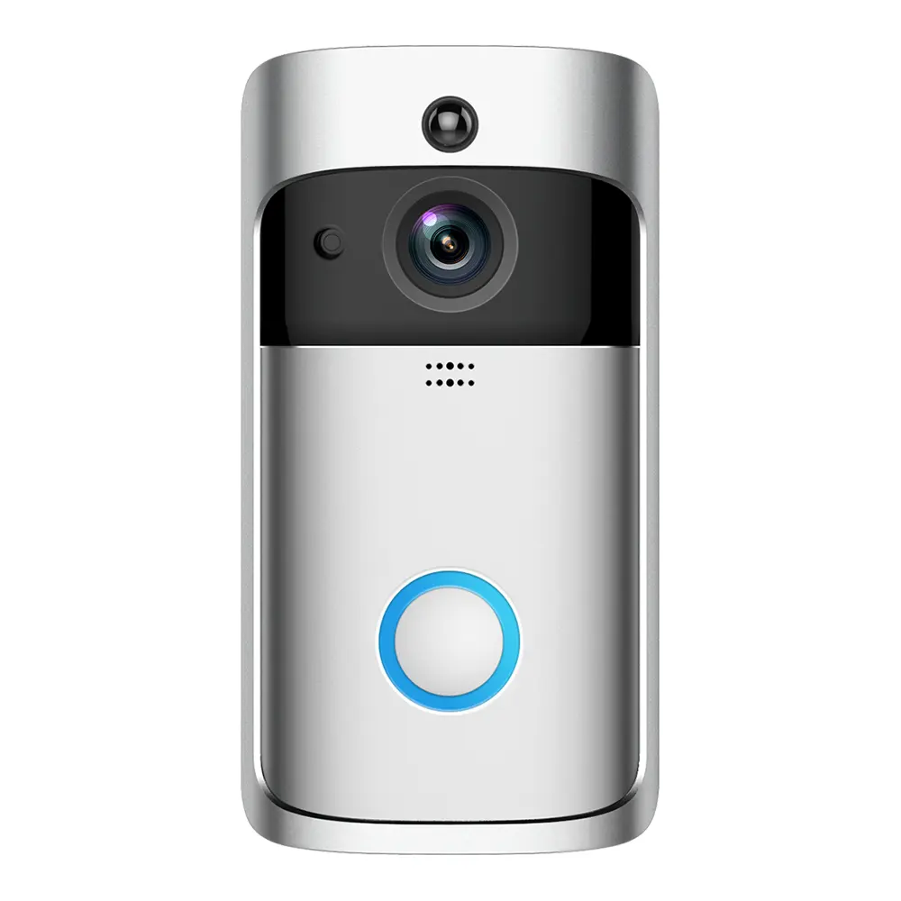 V5 Video Doorbell Smart Wireless WiFi Security Camera Visual Recording Home Monitor Night Vision Intercom door phone
