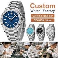 Nouvelle montre de luxe pour homme de 40 mm, texture désertique, montre de cérémonie, étanche 100 m, lumineuse, Pd-1792, montre mécanique automatique