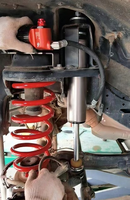 Kit complet de Suspension réglable d'amortisseur d'azote de la course 4x4 PATROL Y61 de haute performance