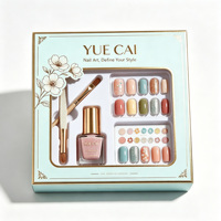 Boîte d'emballage pour ongles personnalisée, luxueuse et élégante, boîte à ongles personnalisée pour les ongles press-on