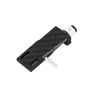 Nouveaux produits phares en vente : Coque de tête de <span class=keywords><strong>platine</strong></span> en <span class=keywords><strong>vinyle</strong></span> noir en fibre de carbone - Product Image 6