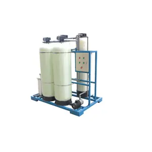 1000L/h Kommerzielle automatische gereinigte Behandlungs maschine Demineral isiertes Wasser aufbereitung system Wasser ent härter
