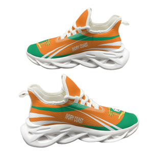 Zapatillas Deportivas Ligeras y Transpirables Personalizadas con el Logotipo de Equipos de Fútbol Americano para Damas y Caballeros, Zapatos Casuales de Moda en Blanco y Negro - Product Image 1