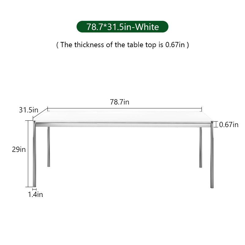 78,7 * 31.5in-blanco