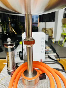 Chichas <span class=keywords><strong>Électroniques</strong></span> Traditionnelles Portables en Gros Bol en Céramique Pinces Double Tuyaux pour Fumer du Tabac en Métal Prix Moins Cher - Product Image 4