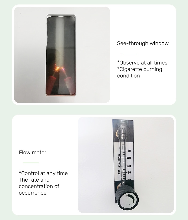 cigarette smoke meter Mini 350L/H Light Cigarette Machine Automatic Tobacco Lighting Cigarette  Smoke Apparatus for Laboratory| Alibaba.com