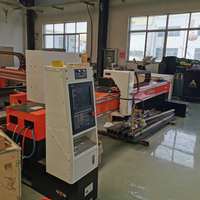 Cortadora de llama de plasma CNC de pórtico de placa de metal grande para la industria de estructuras de acero