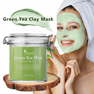 Etiqueta privada Cuidado <span class=keywords><strong>DE</strong></span> <span class=keywords><strong>LA</strong></span> PIEL Exfoliante Espinilla Acné <span class=keywords><strong>Mascarilla</strong></span> <span class=keywords><strong>de</strong></span> <span class=keywords><strong>arcilla</strong></span> natural Reductor <span class=keywords><strong>de</strong></span> poros <span class=keywords><strong>para</strong></span> <span class=keywords><strong>la</strong></span> <span class=keywords><strong>cara</strong></span> Cuerpo Té <span class=keywords><strong>verde</strong></span> Menta Barro <span class=keywords><strong>Arcilla</strong></span> <span class=keywords><strong>Mascarilla</strong></span> facial - Product Image 1