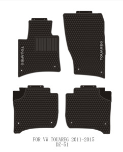 Alfombrillas de Coche 2D de Alta Calidad, Antideslizantes, Impermeables, de PVC/LAETX, para VW <span class=keywords><strong>TOUAREG</strong></span> 2011-2015 - Product Image 2