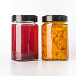 Nouveau Design 280Ml 380Ml 500Ml Décalque Gaufrage Bouche Profonde Pot <span class=keywords><strong>De</strong></span> Confection Avec Couvercle En Métal - Product Image 1