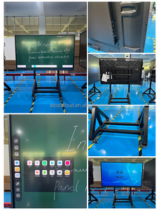 Oem nhà máy 75 inch 4K UHD IR cảm ứng chống chói tương tác màn hình phẳng 8G 128G OS giáo dục lớp học sử dụng bảng tương tác - Product Image 2