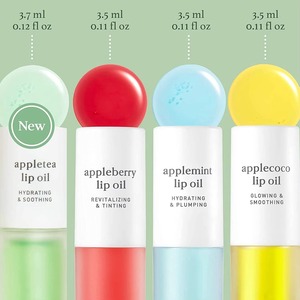 Esmalte labial mineral al por mayor, nuestra propia marca, de alto brillo labial pigmento, esencia hidratante, suavizante, aceite labial, cajas de forma líquida - Product Image 6