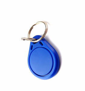 Blanco/azul/negro 40*31mm de control de acceso rfid de 13,56 MHz clave fob 125khz em4100 para hotel la cerradura de la puerta - Product Image 3