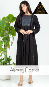 <b>Plus</b> <b>Size</b> Maillard Style Cotton Midi Dress for Women – Pleated Tank Tunic Dress with Silk Screen Print and Casual Fit - Product Image 4