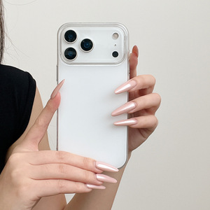 Coque mate unie style coréen pour iPhone 16 Pro Max, compatible avec les nouveaux modèles iPhone 17, 14/15 - Product Image 3