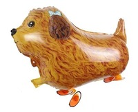 Globos de animales para caminar, globos para perros, cachorros, suministros para fiestas de cumpleaños, globos para niños, decoraciones para fiestas de cumpleaños con tema de animales