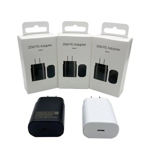 Adaptador Tipo-C de <span class=keywords><strong>Carga</strong></span> Rápida PD USB-C, Adaptador de Corriente de 25W, Cargadores Tipo C Súper Rápidos para <span class=keywords><strong>Samsung</strong></span> S21 Plus <span class=keywords><strong>S22</strong></span> TA800 TA845 - Product Image 1