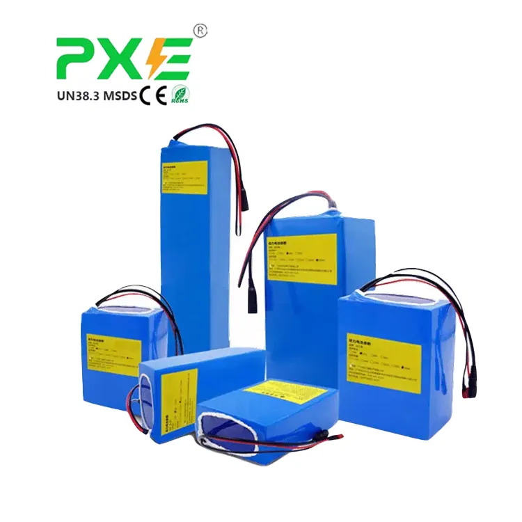 Customized 12V 24V 36V 48V 72V Battery packs 10Ah 20Ah 36Ah 40Ah lithium ion batteries