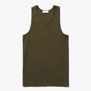 Débardeurs pour hommes grandes tailles, débardeurs de sport ajustés pour hommes, débardeurs côtelés en mélange de lyocell pour hommes - Product Image 1