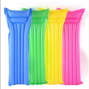 Tumbona Inflable de PVC Resistente Personalizada de Fábrica, Colchoneta de Aire Portátil, Tumbona de Aire Plegable para Exteriores, Flotador de Piscina y Playa - Product Image 1