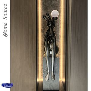 Escultura de <span class=keywords><strong>Piso</strong></span> Decorativa para el Hogar, Hotel, Vestíbulo, Sala de Estar, Oficina de Ventas, con Patas Largas y Adornos de Conejo - Product Image 2