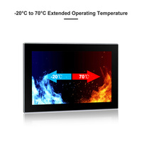 PC industriel tout-en-un robuste avec écran tactile PCAP 10 points, IP66, Windows, Android, Linux, écran LCD intégré