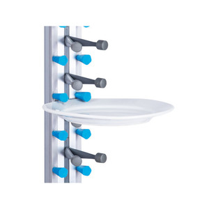 Portapiatti da parete con 10 ganci per riporre oggetti in cucina, design salvaspazio - Product Image 2