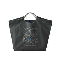 Koleksi Baru Tas Tote Ramah Lingkungan dengan Desain Bordir, Tas Belanja Bahan Nylon Tahan Air, Tas Selempang Bahu Terbuka